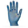 Impact, Safety Zone, General Purpose Gloves, Nitrile, 3.2 mil, Powder Free, XXL, Blue