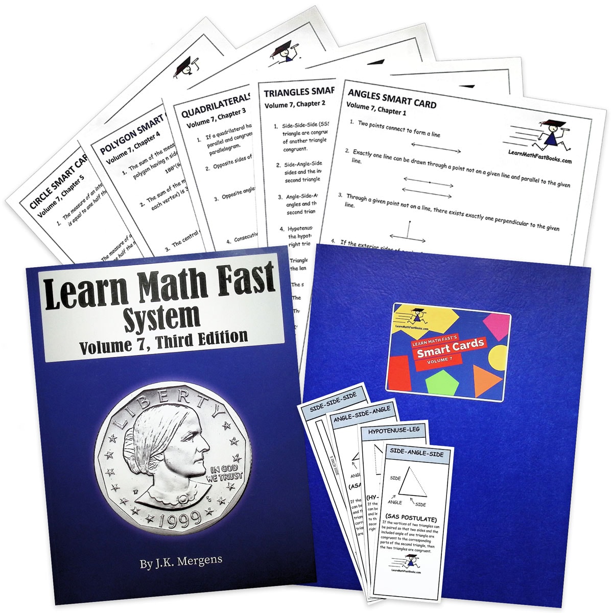 Learn Math Fast System Volume 7 (with Smart Cards)