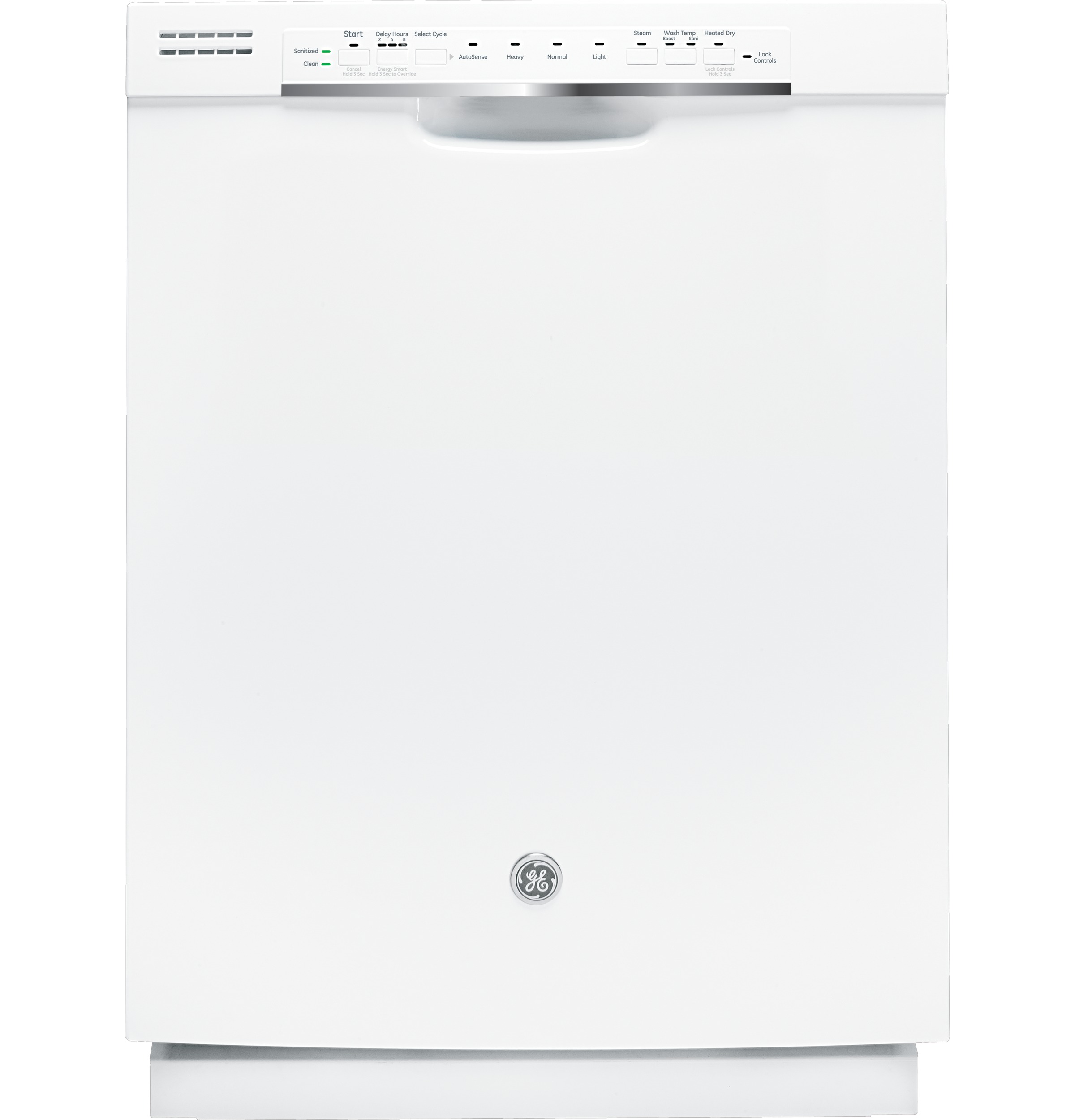 GE® Hybrid Stainless Steel Interior Dishwasher with Front Controls
