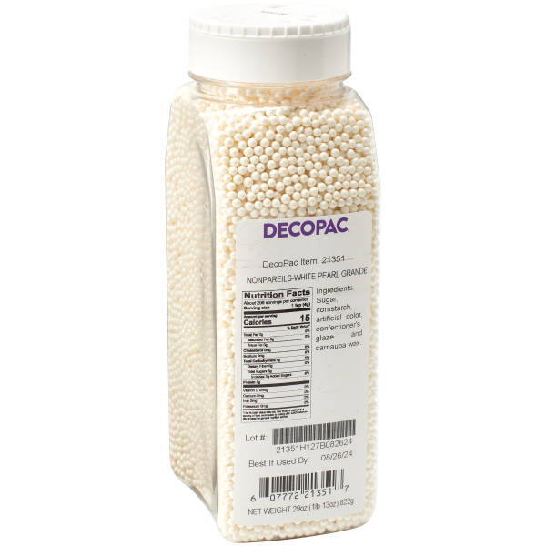 White Pearl Grande Nonpareils