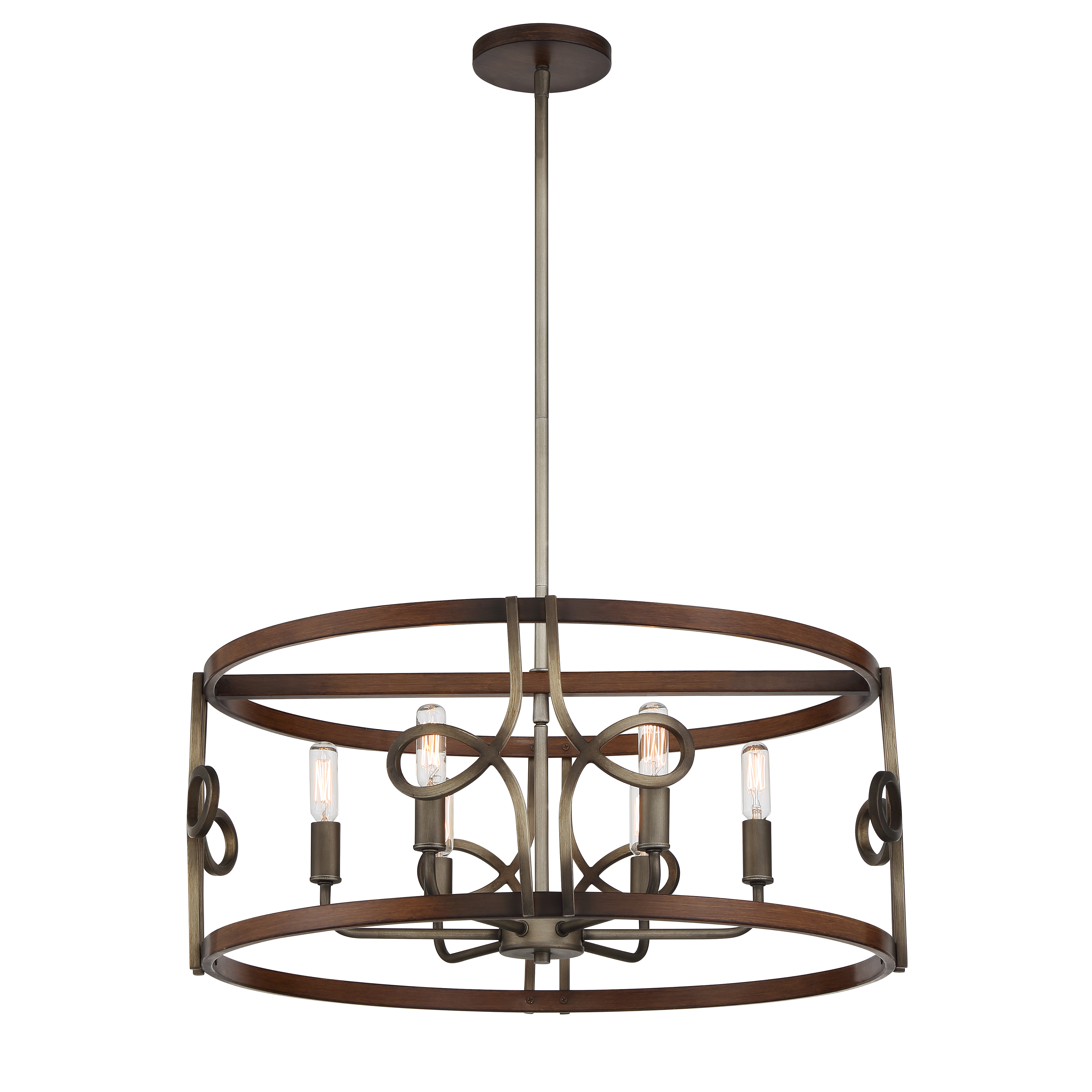 Yorkville - 6 Light Pendant, a Robin Baron Design