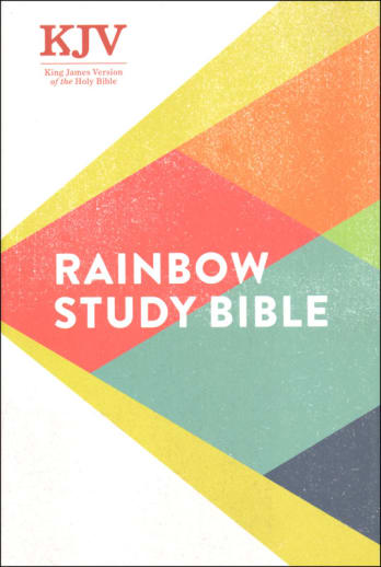 KJV Rainbow Study Bible (hardcover)