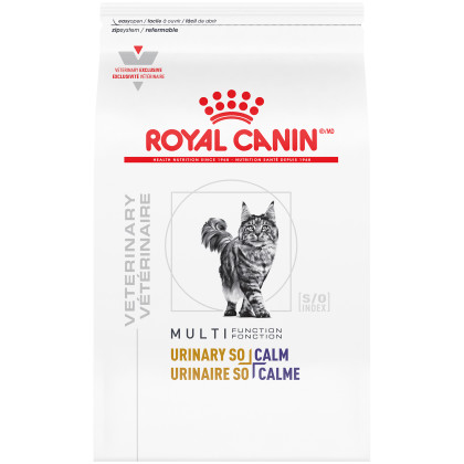 Royal Canin Veterinary Diet Feline Urinary SO + Calm Dry Cat Food