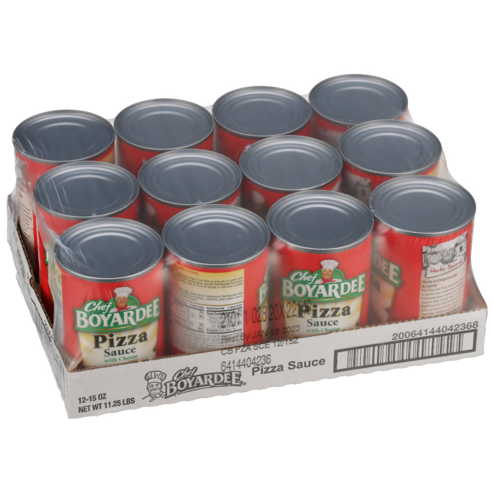 CHEF BOYARDEE Pizza Sauce With Cheese Conagra Foodservice