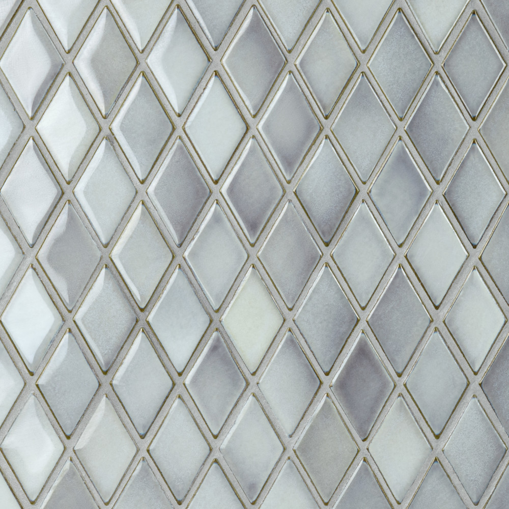 Sample – Hudson Kite Grey Eye Porcelain Mosaic Tile