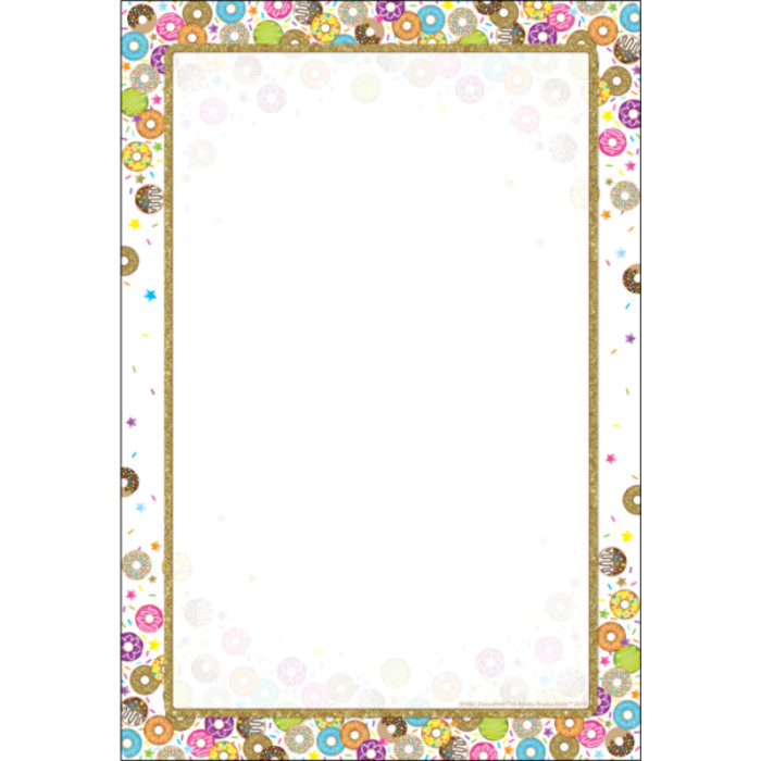 Smart Poly&reg; Chart, DonutFetti&reg; Blank, 13" x 19"
