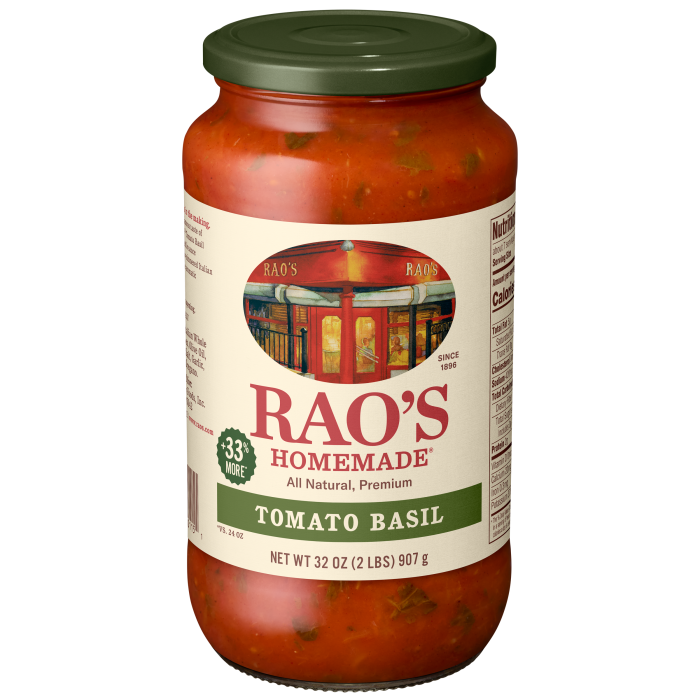 Tomato Basil Sauce, 32 oz