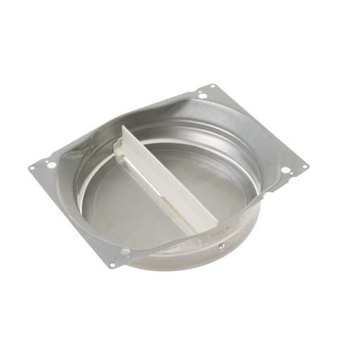 RANGE HOOD TRANSITION DAMPER
