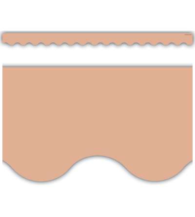 Sedona Sand Scalloped Border Trim