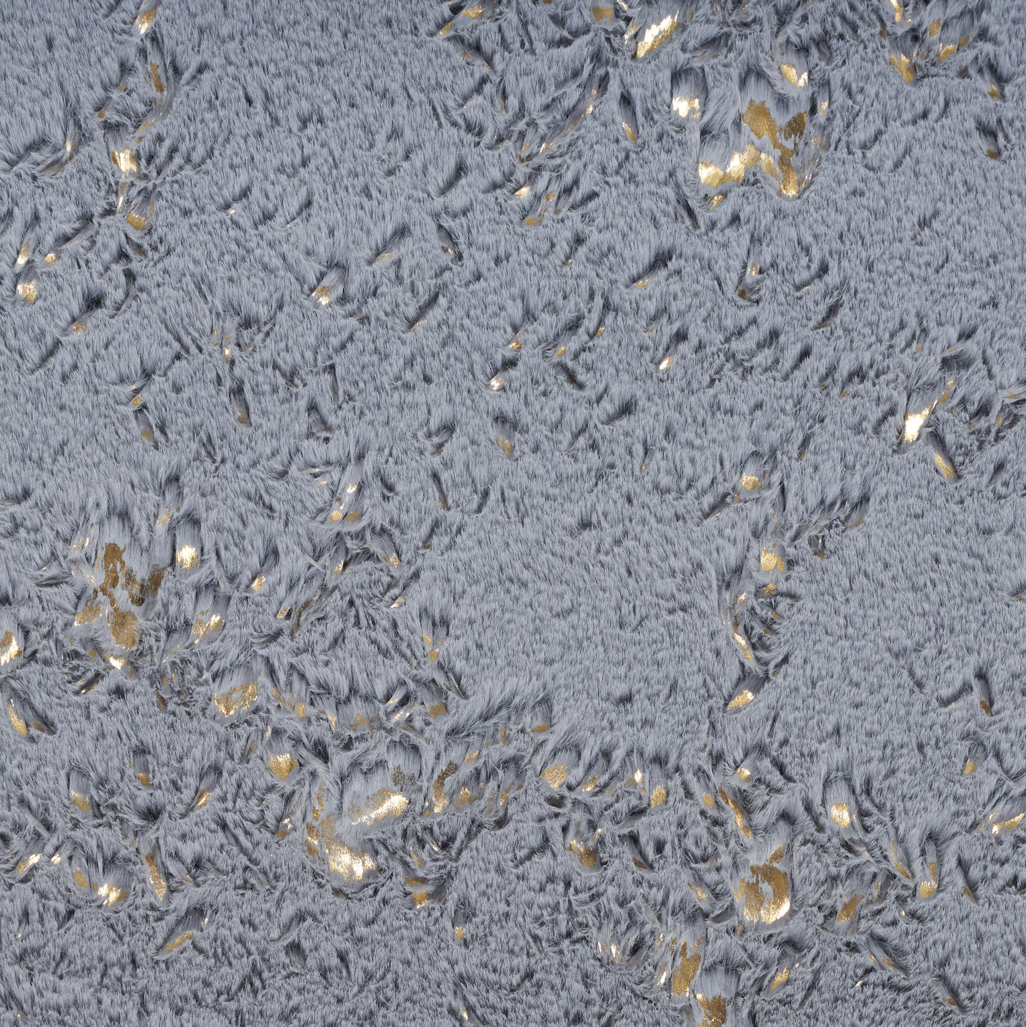 Nourison Cozy Shimmer 7'9" x 9'9" Slate Gold Glam Indoor Rug