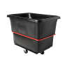 Rubbermaid Commercial, Heavy Duty, Cube Truck, 20 cu ft, Black