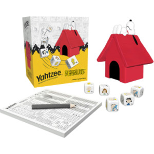 YAHTZEE&reg; Peanuts Dice Rolling Game