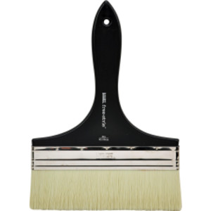 Free-Style Large Scale Broad Flat/Varnish Short Handle Brush, 8"