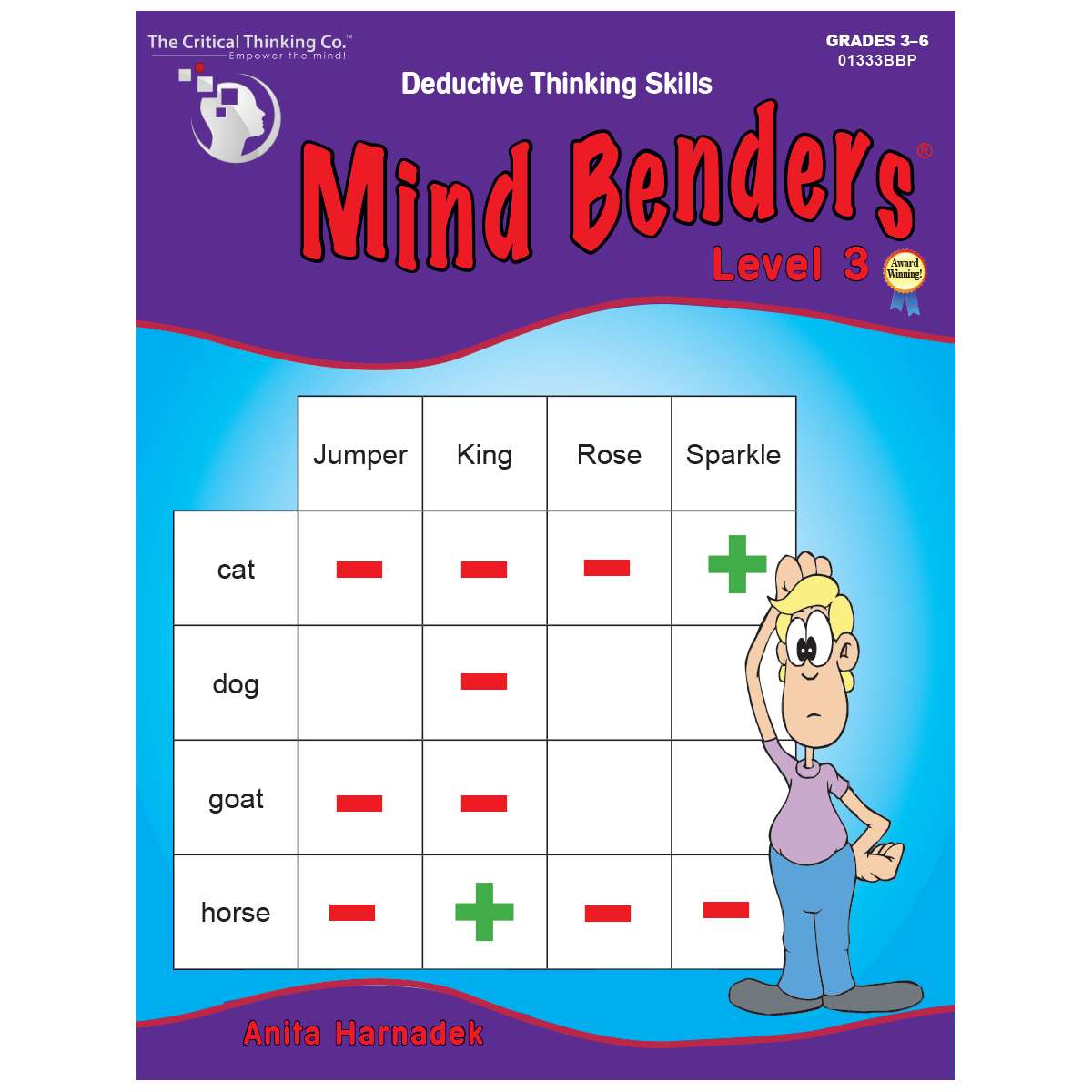 Mind Benders Level 3 Grades 3 6 CTB01333