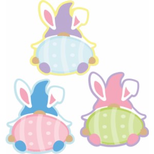 Easter Gnomes Paper Cut-Outs, Pack of 36