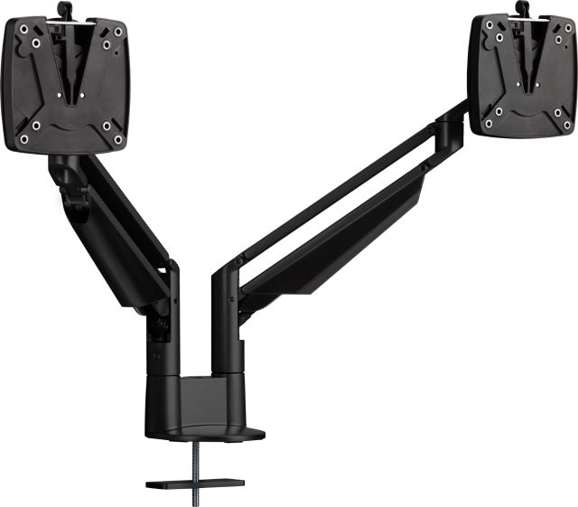 Novus CLU Duo is designed for easy alignment of two monitors for comfortable side-by-side viewing.