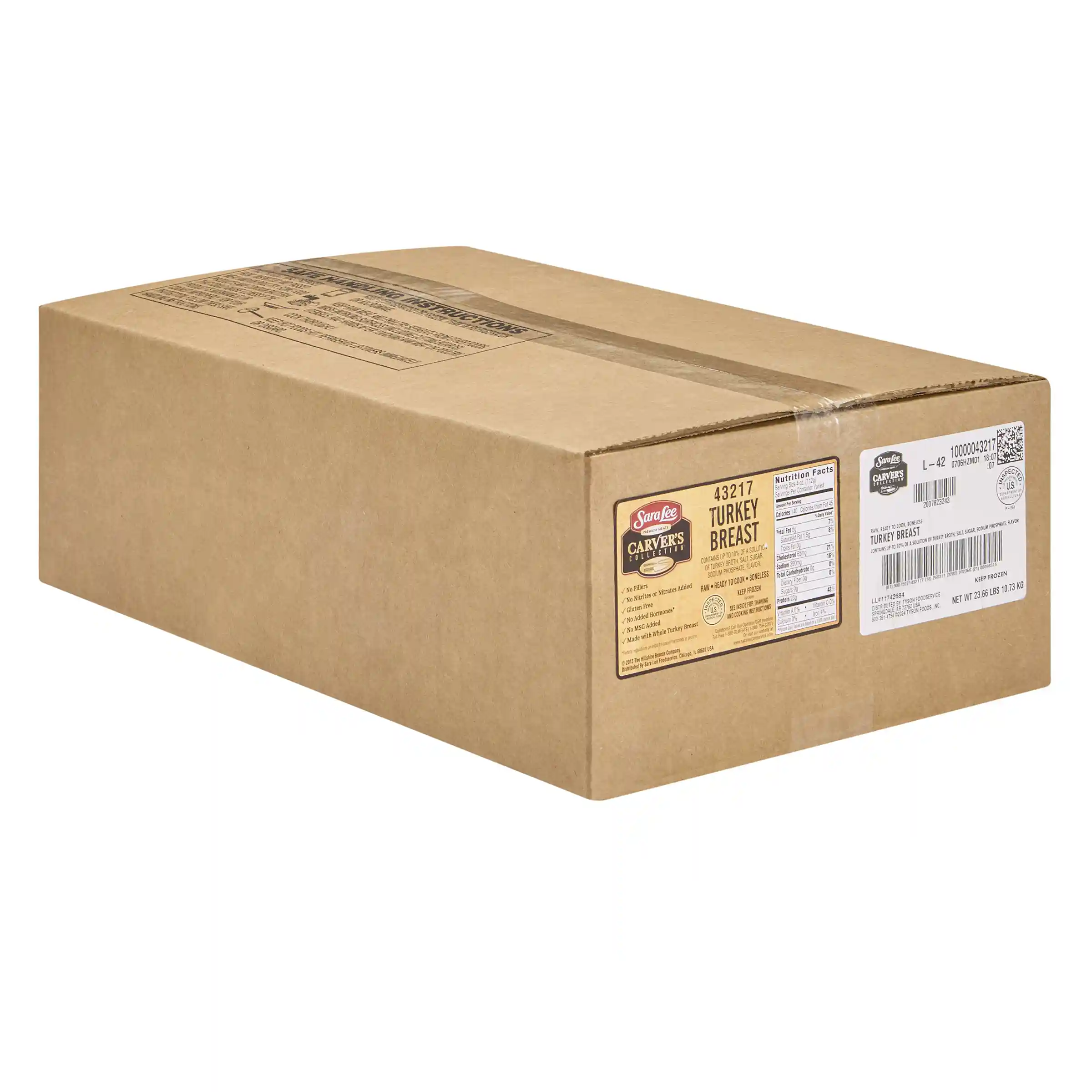 Sara Lee® Raw Chef’s Single Lobe Skin-on Turkey Breast_image_5