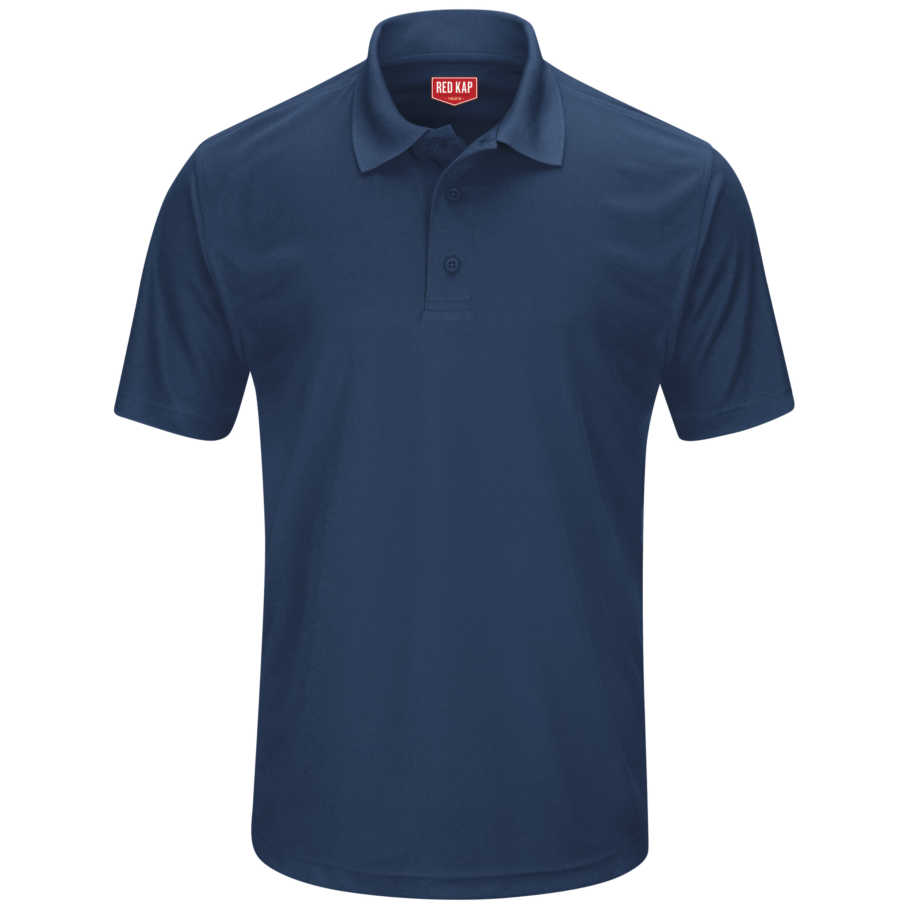 Polo Red Kap para hombre manga corta rendimiento tejido sin bolsillos Core - Imagen 16 de 23