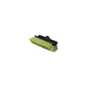 Carlisle, Flo-Pac®, Flo-Thru Dual Surface Wash Brush, 10in, Nylex, Green