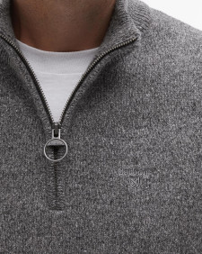 Essential Tisbury Half-Zip Jumper Classic Grey