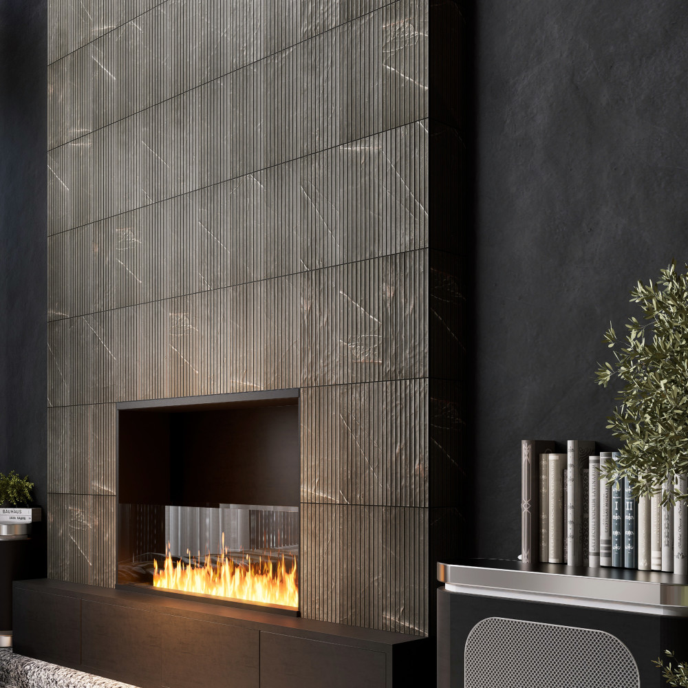 Istanbul Strata Night 6-7/8 in. x 14 in. Porcelain Floor and Wall Tile