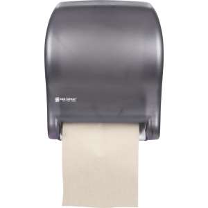 SAJT8000TBK, San Jamar,  Classic Tear-N-Dry Essence Roll Towel Dispenser, Black