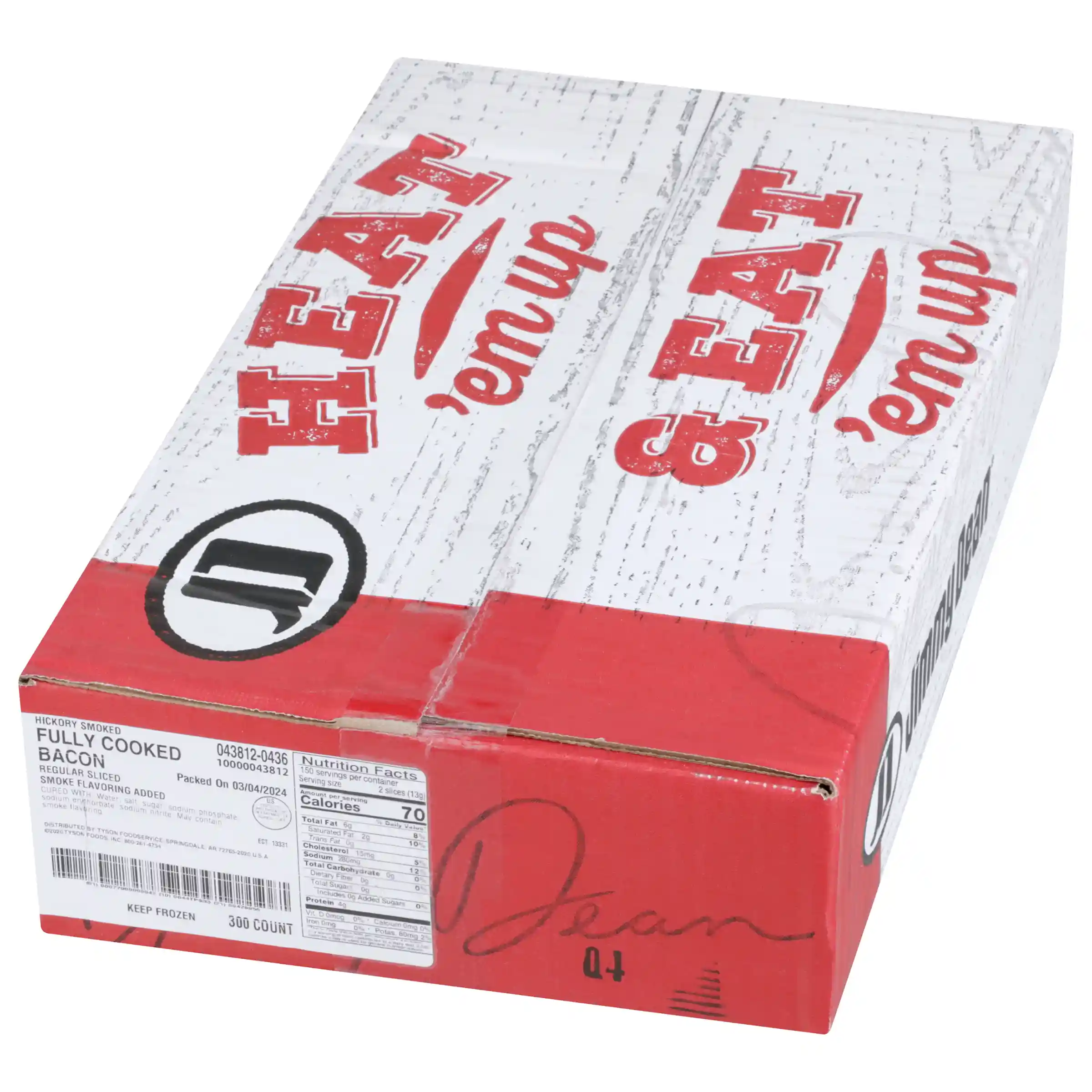 Jimmy Dean® Fully Cooked Hickory Smoked Regular Bacon Slices_image_5