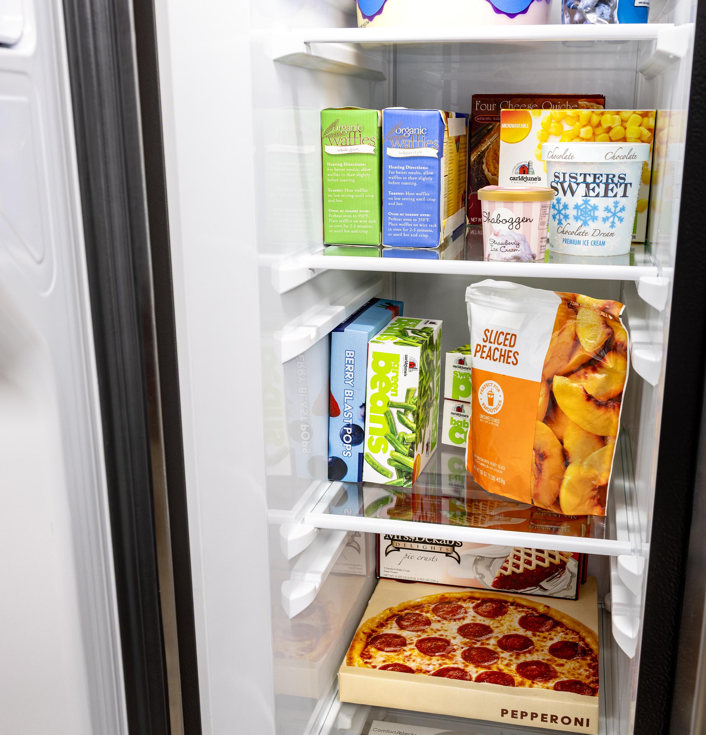 Adjustable Freezer Shelves