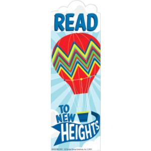 Hot Air Balloon New Heights Bookmarks, Pack of 36