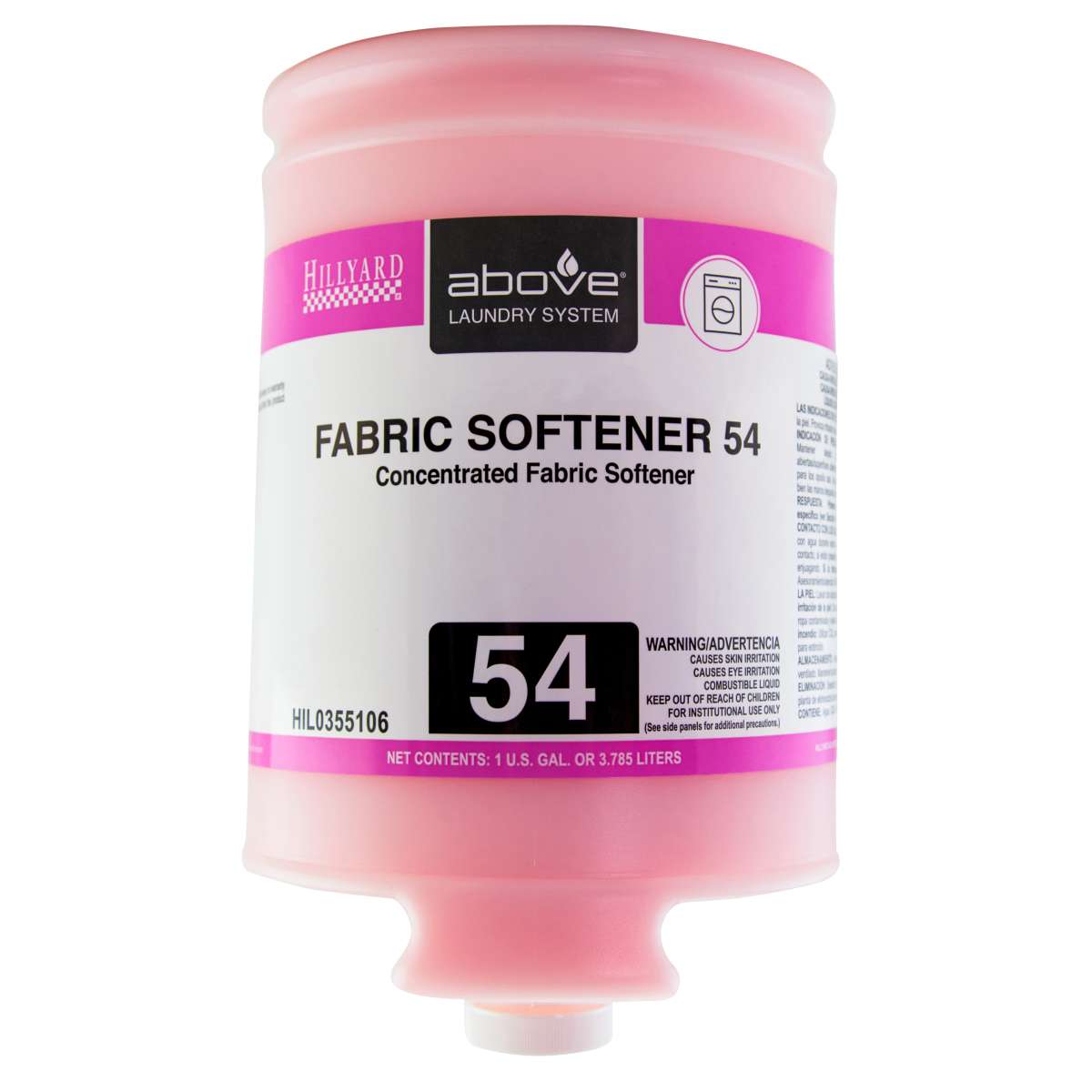 FABRIC SOFTENER 54 ABOVE 1
GAL 4CS