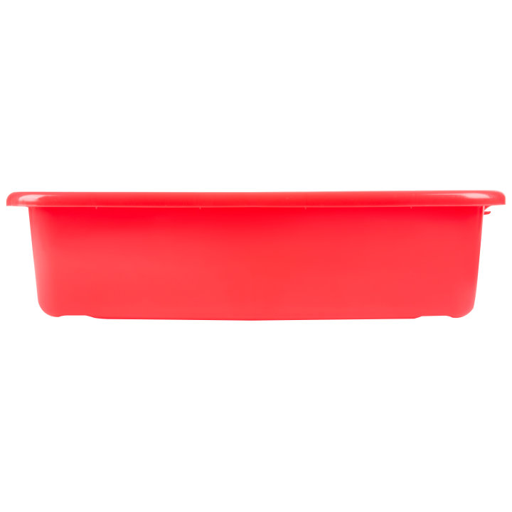 5-inch-deep Traex® Color-Mate™ perforated drain box in red