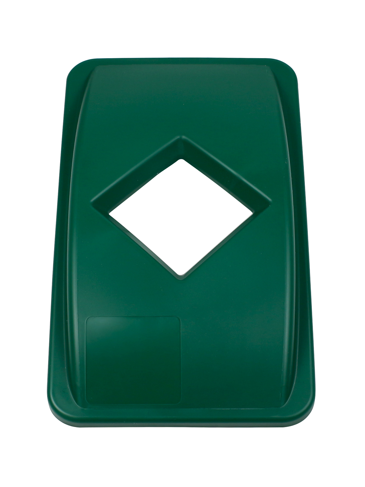 WASTE WATCHER – Single – Lid – Diamond – Dark Green