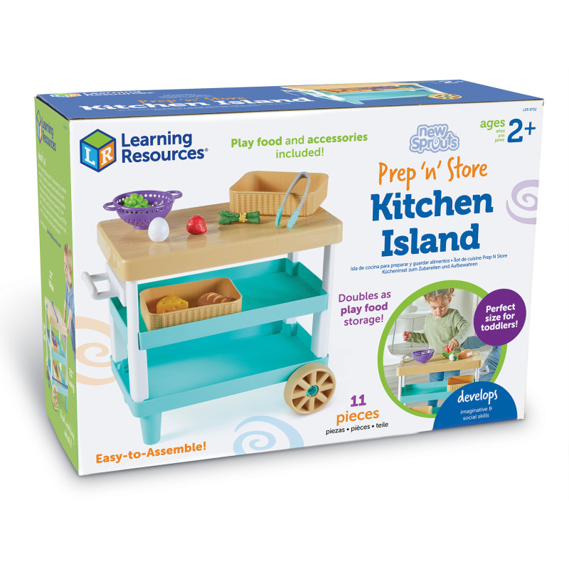New Sprouts® Prep 'n' Store Play Kitchen Island