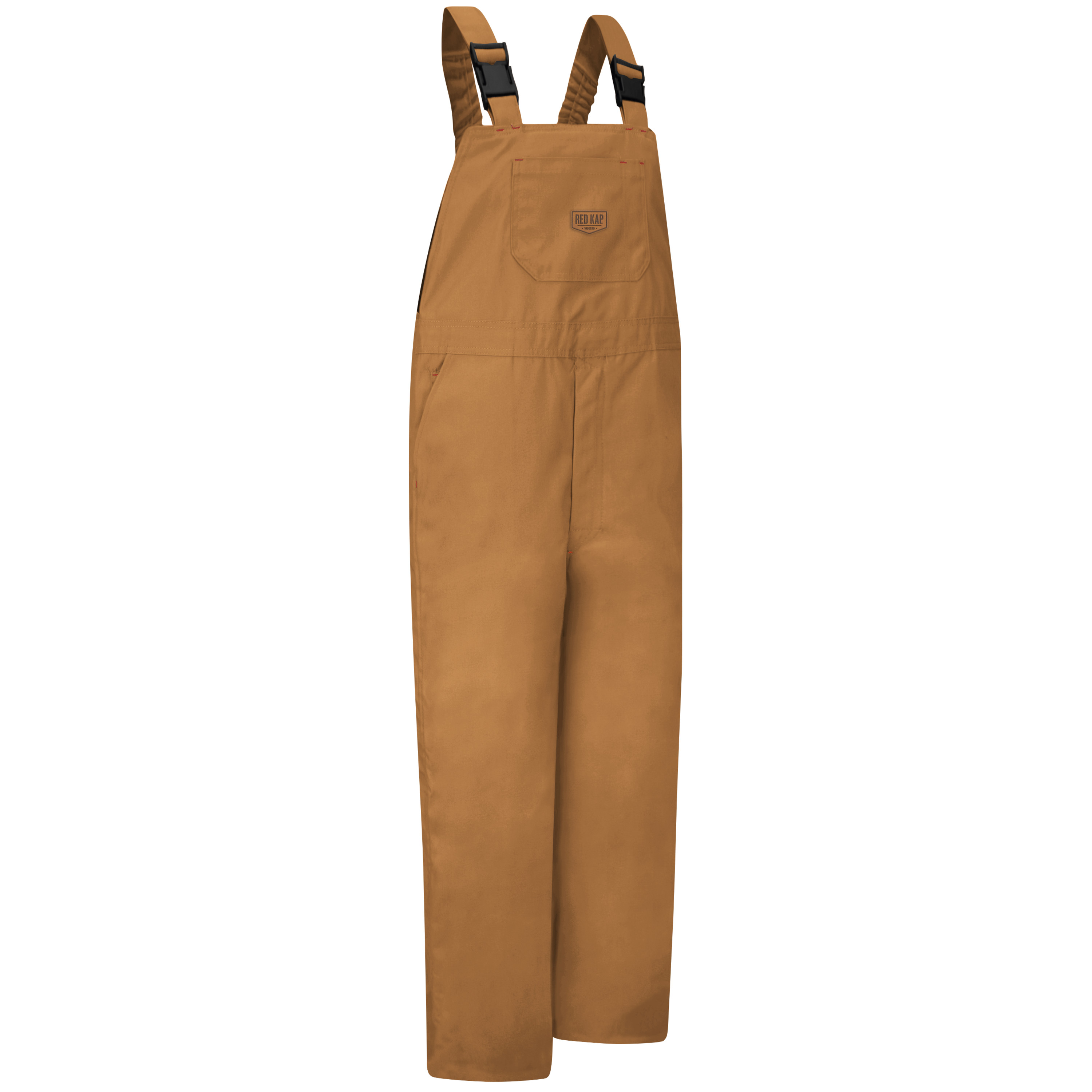 Red Kap Men's Insulated Blended Duck Bib Overall - Picture 7 of 11