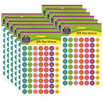 Teacher Created Resources&reg; Confetti Stars Mini Stickers, 378 Per Pack, 12 Packs TCR3602-12