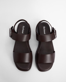 Erin Sandals Dark Brown