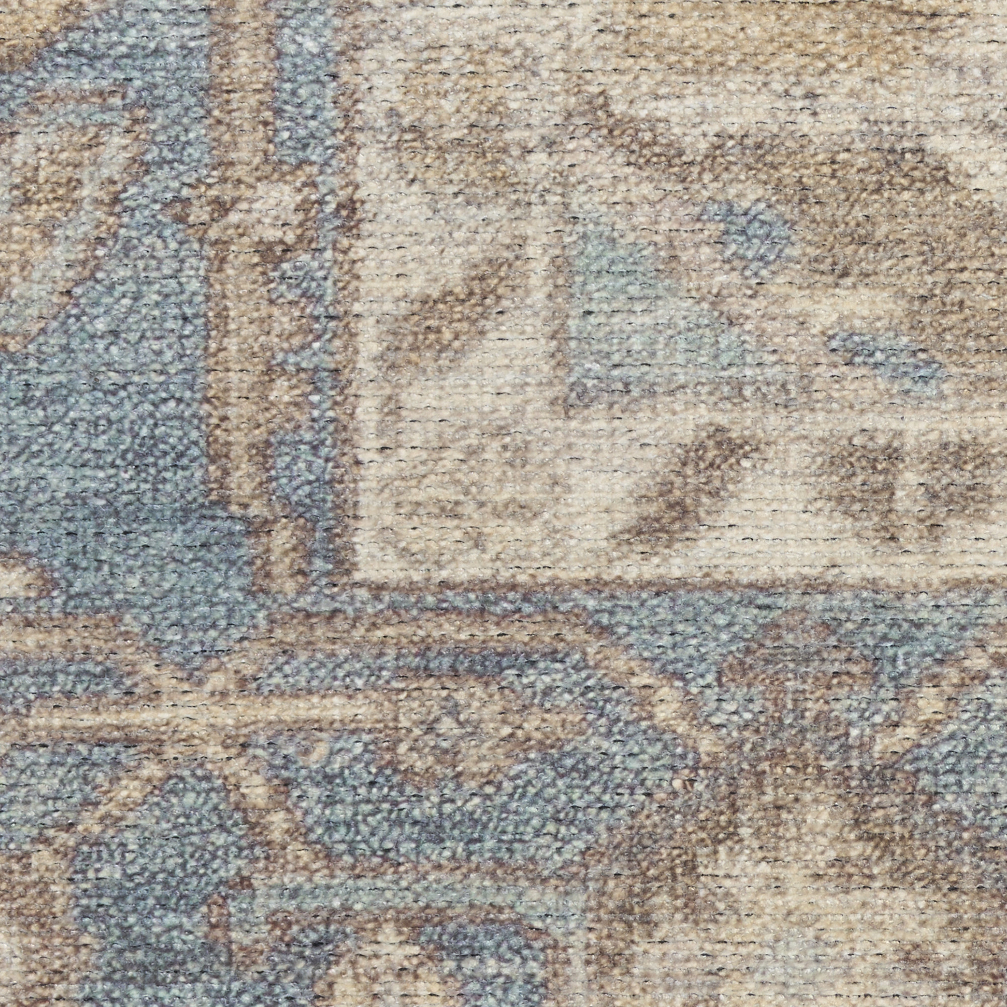 Nourison Vintage Washables 2'2" x 8' Blue Green Vintage Indoor Rug