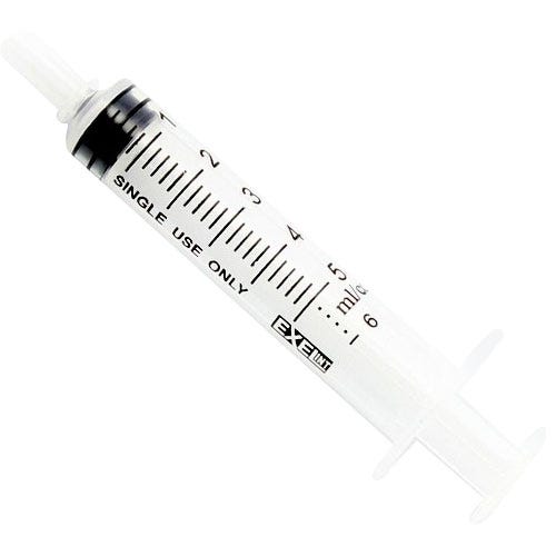 Syringe Slip Tip 5-6cc - 100/Box
