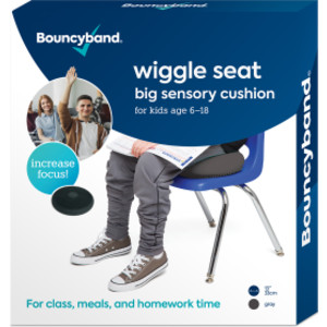 Big Wiggle Seat Sensory Cushion, Dark Gray