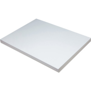 Heavyweight Tagboard, White, 18" x 24", 100 Sheets