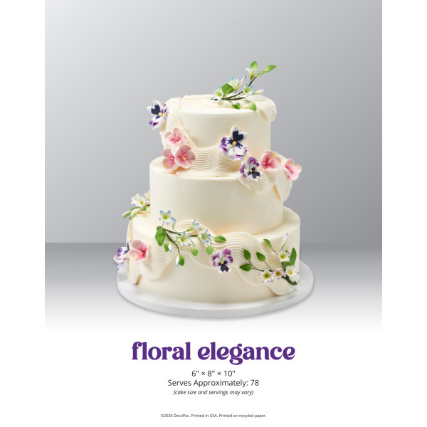 Floral Elegance The Magic of Cakes® Wedding Page