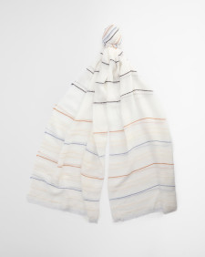 Erica Striped Scarf Breeze Blue/Cloud