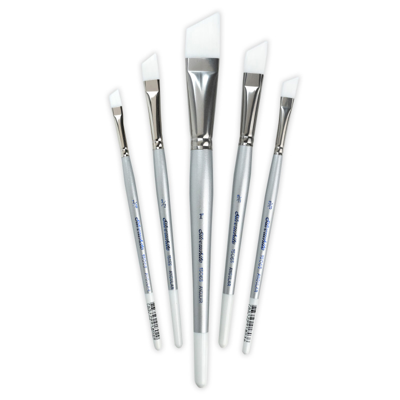 Silverwhite Angles, 5 Brushes