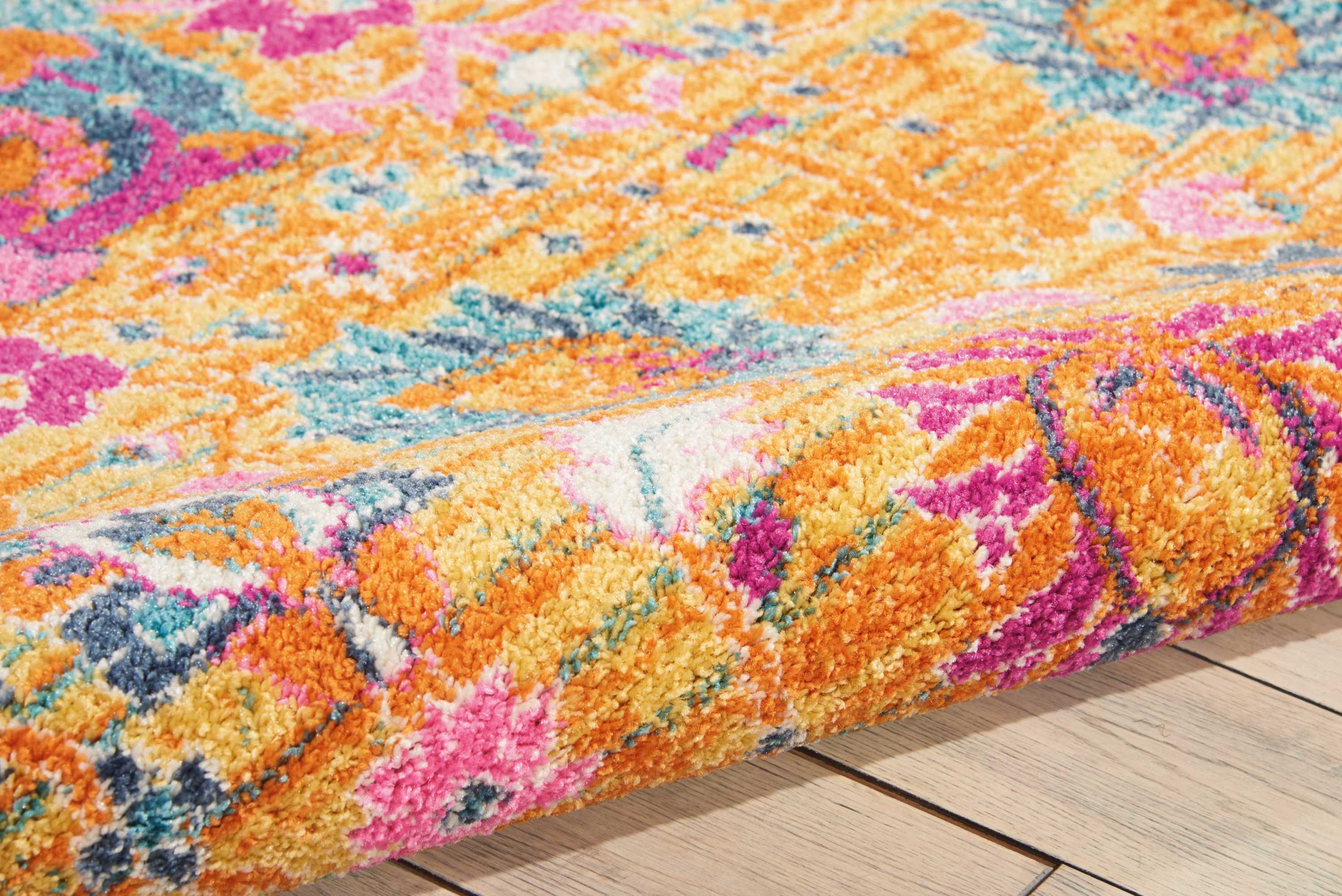 Nourison Passion 6'7" x 9'6" Sunburst Bohemian Indoor Rug