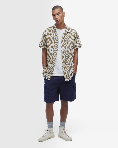 Homelane Printed Short-Sleeved Shirt