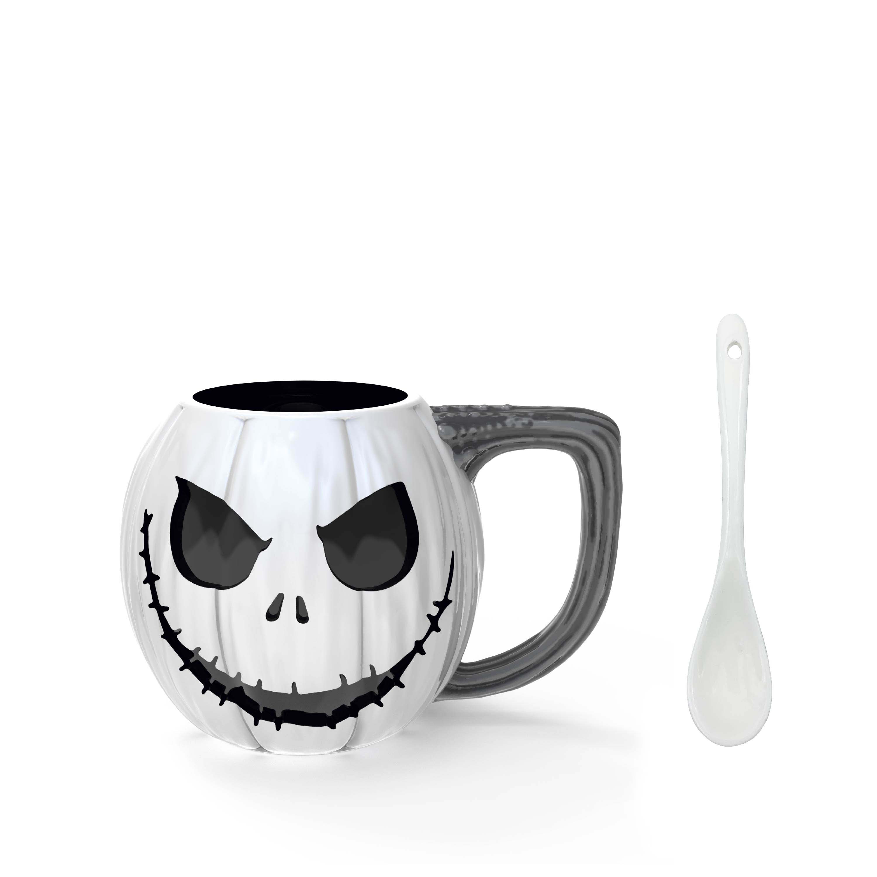 Disney The Nightmare Before Christmas 15 ounce Mug and Spoon, Jack Skellington slideshow image 1 Disney The Nightmare Before Christmas 15 ounce Mug and Spoon, Jack Skellington slideshow image 1
