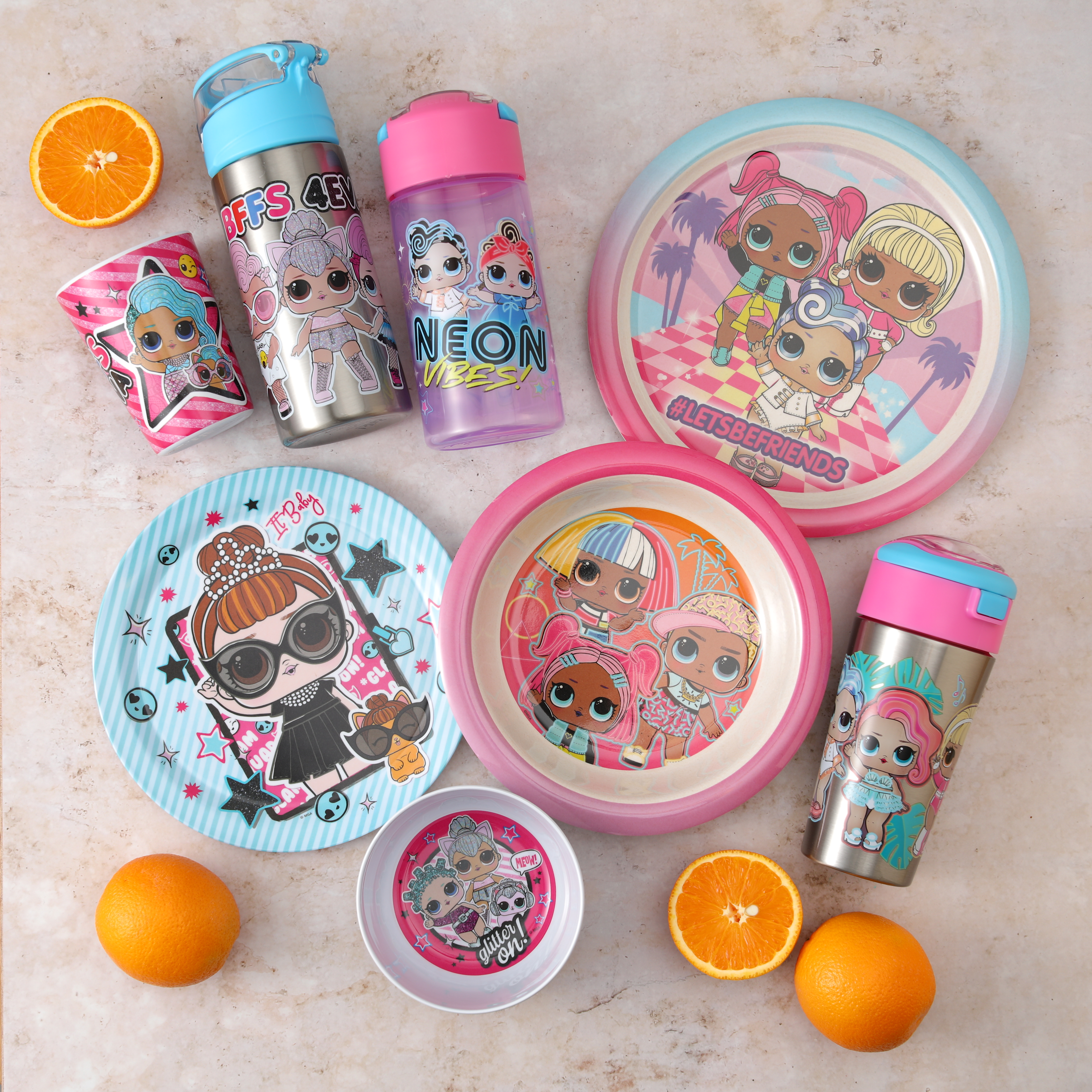 LOL Surprise Kid’s Dinnerware Set, Glitter Babies, 3-piece set slideshow image 12 LOL Surprise Kid’s Dinnerware Set, Glitter Babies, 3-piece set slideshow image 12