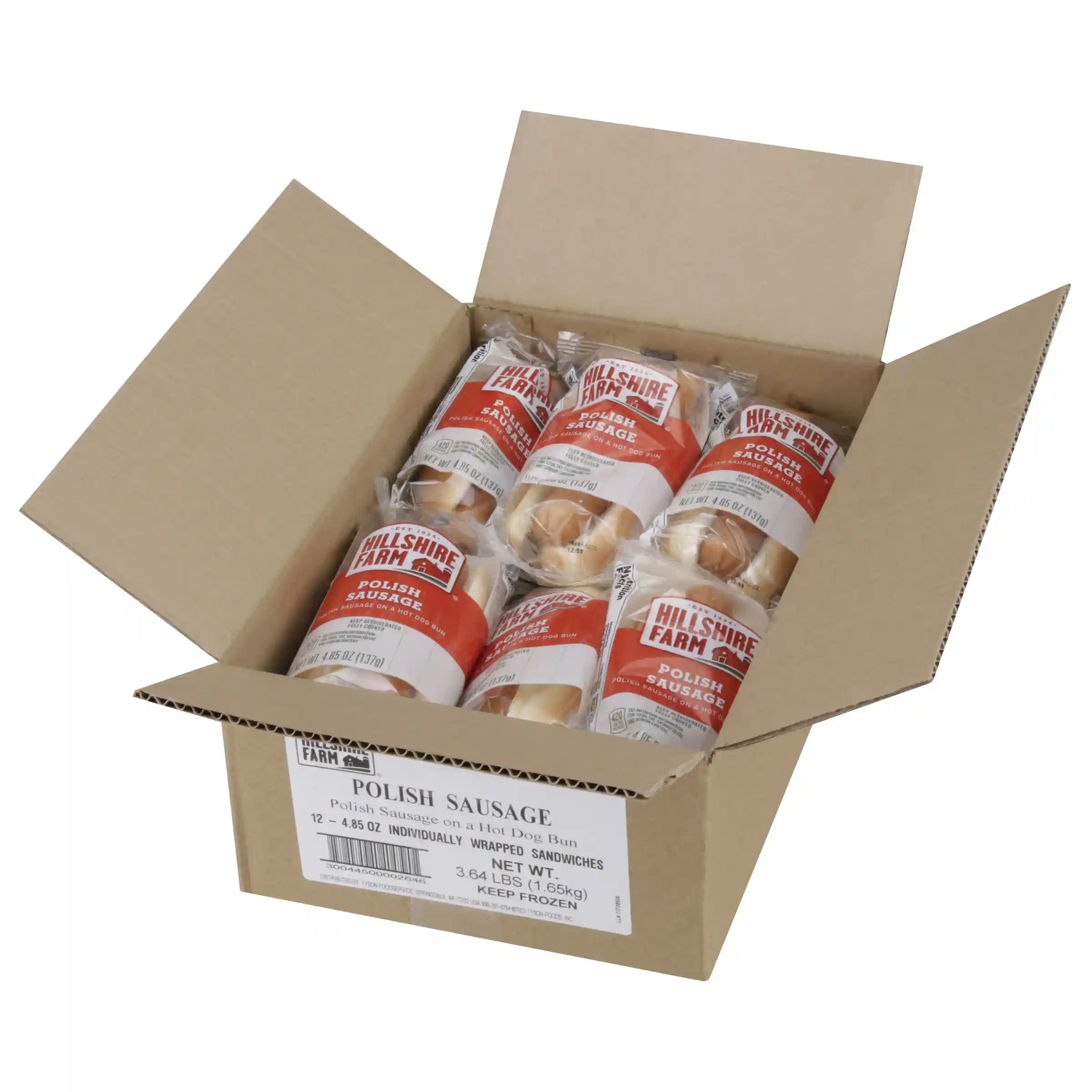 Hillshire Farm® Polish Sausage on a Hot Dog Bun_image_4