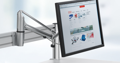 Adjust to your personal ergonomic profile to prevent neck, back and eye strain.