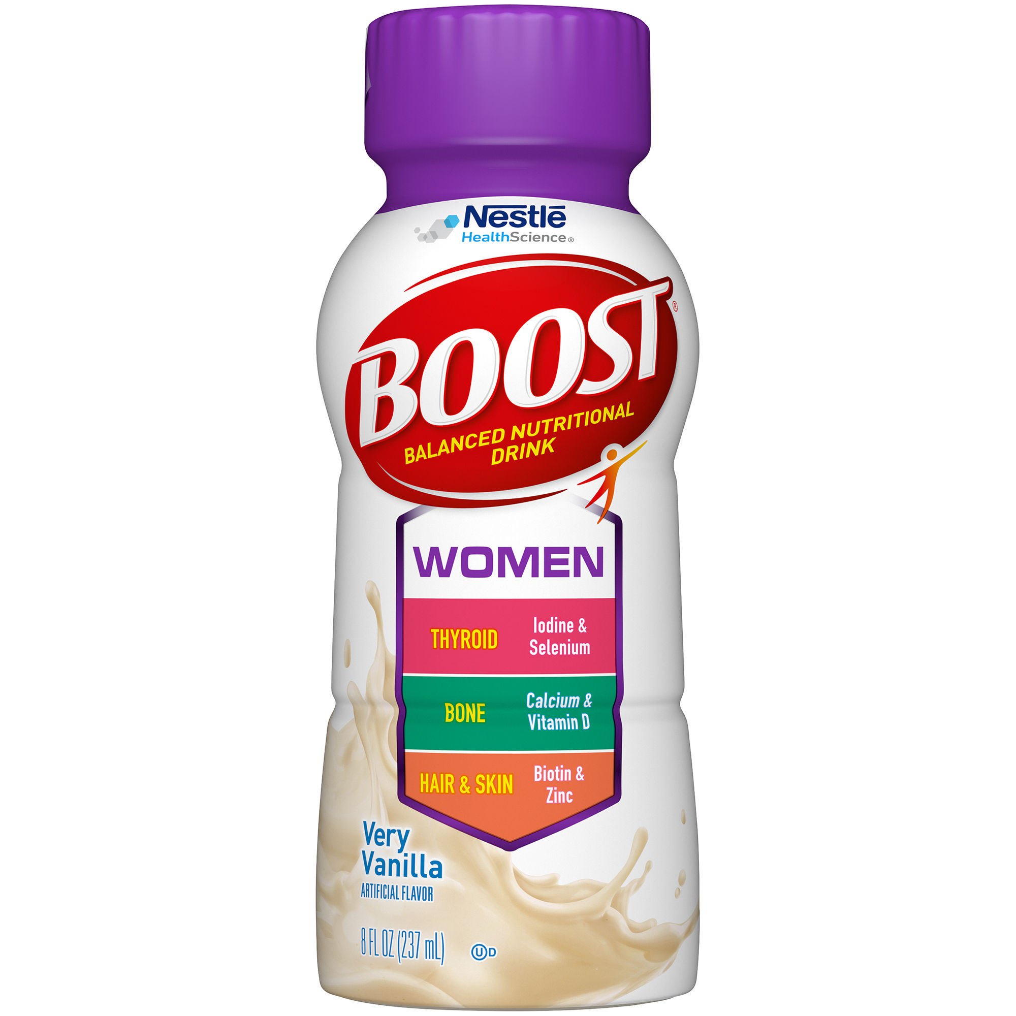 Boost® Women Vanilla Balanced Nutritional Drink, 8 oz. Bottle